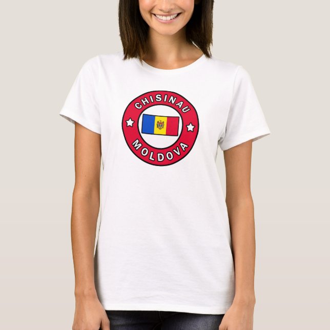 Chisinau Moldova T Shirt (Framsida)