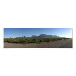 Chisos Mountains, Texas Fototryck