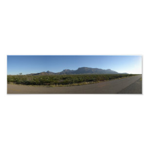 Chisos Mountains, Texas Fototryck