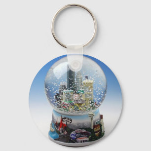 Chistmas Snow Globe Nyckelring