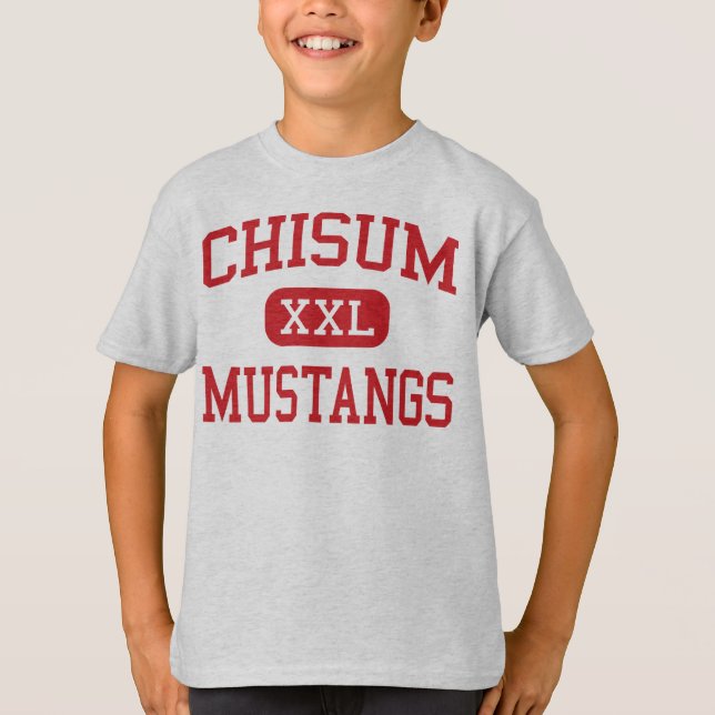 Chisum - Mustangs - mellanstadium - Paris Texas T-shirt (Framsida)