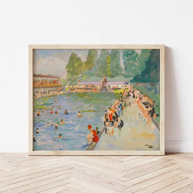 Chiswick Baths | Herr John Lavery Poster (Skapare uppladdad)