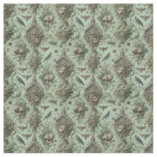 Chitinous Elegy - Gothic Victorian Dense Tile Tyg