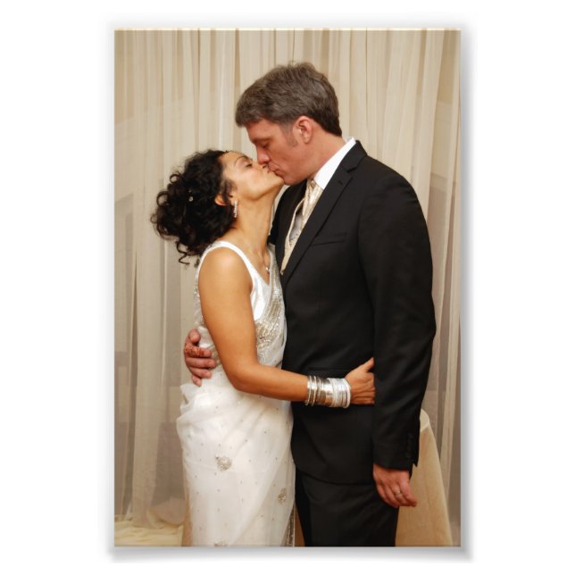 Chitra & Jeffrey: Bröllop Fototryck (Framsidan)