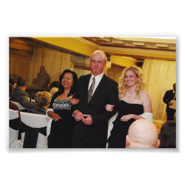 Chitra & Jeffrey: Bröllop Fototryck (Framsidan)