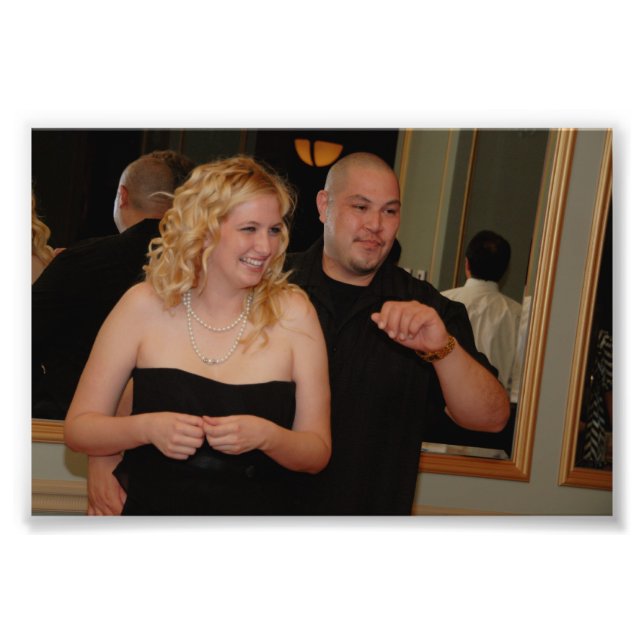 Chitra & Jeffrey: Bröllop Fototryck (Framsidan)