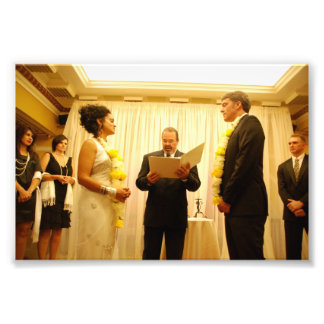 Chitra & Jeffrey: Bröllop Fototryck