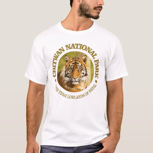 Chitwan nationalpark t shirt (Framsida)