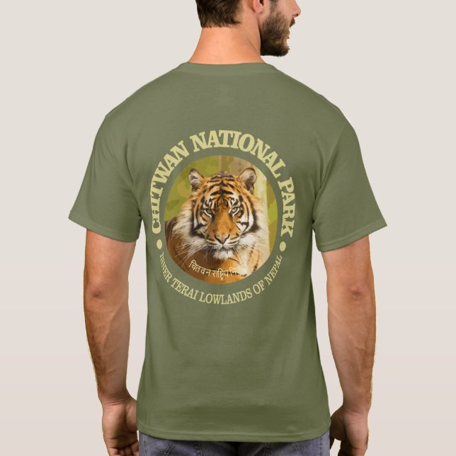 Chitwan nationalpark t shirt (Baksida)