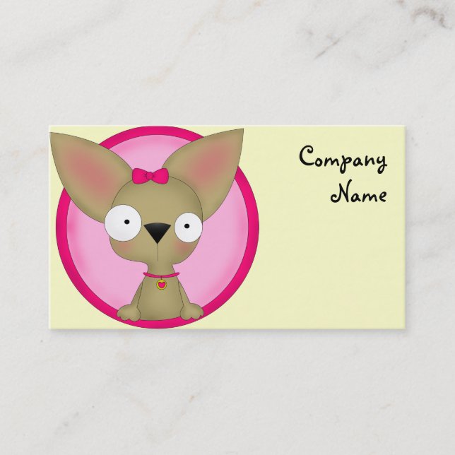 Chiuhauha Affärskort Visitkort (Framsida)