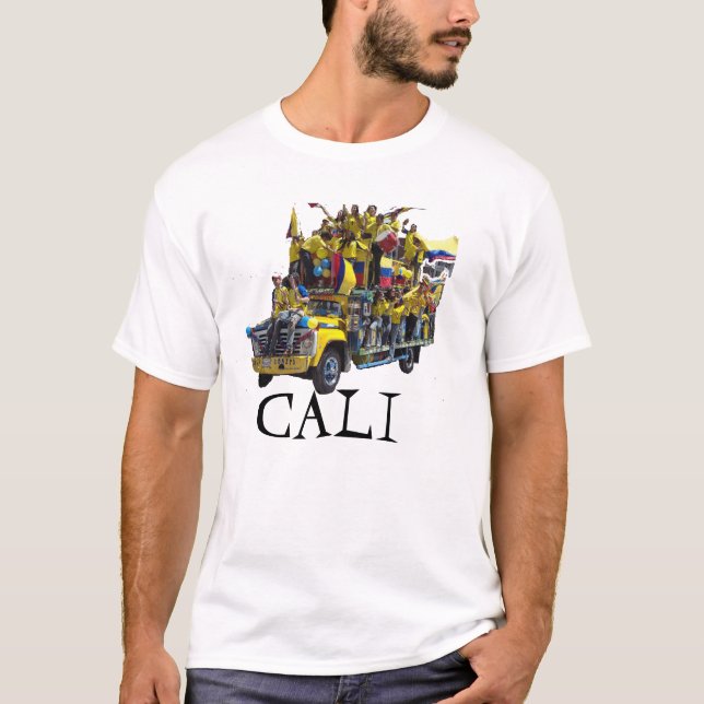 CHIVA CALI! THE FAMOUS PARTY ON WHEELS. T SHIRT (Framsida)