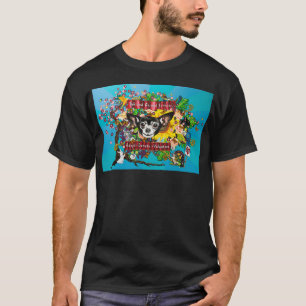 ChiväggmålningT-tröja Tee Shirt