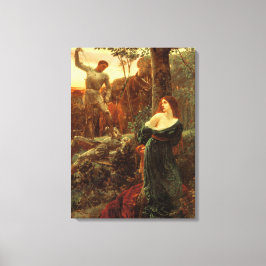 Chivalry (av Frank Dicksee) Canvastryck