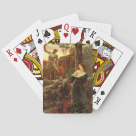 Chivalry (av Frank Dicksee) Casinokort