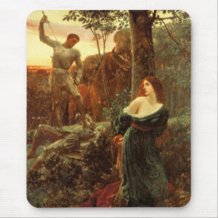Chivalry (av Frank Dicksee) Musmatta