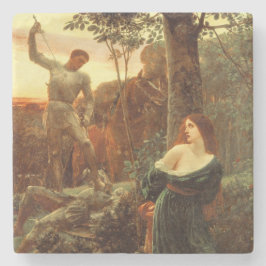 Chivalry (av Frank Dicksee) Stenunderlägg