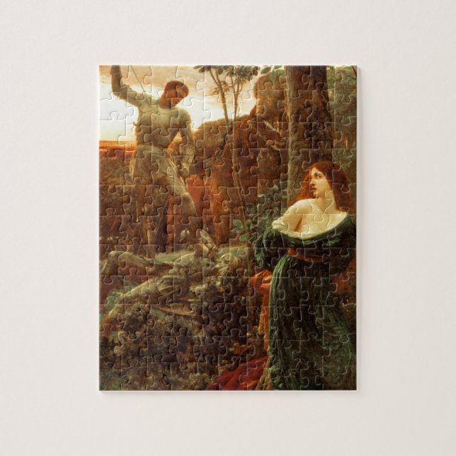 Chivalry [herr franka Dicksee] Pussel (Vertikal)