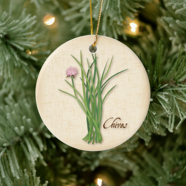 Chives Herb Ornament (Träd)