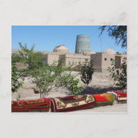Chiwa Khiva Blick zum Kalta-Minor-Minarett