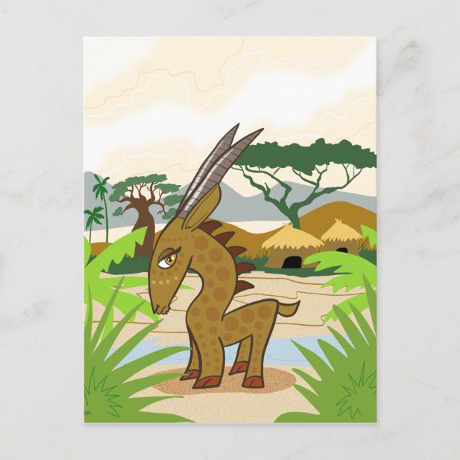 Chiwara Vykort (Framsida)