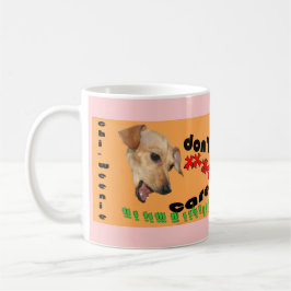 Chiweenie att bry sig inte kaffemugg
