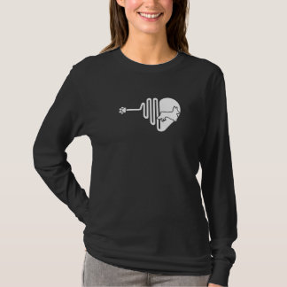 Chiweenie Hund Tass Hjärtslag Husdjursägare Veteri T Shirt