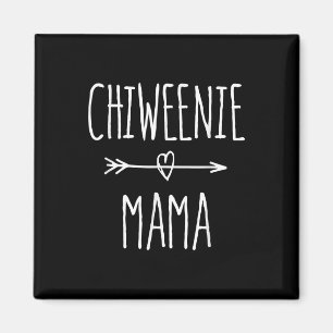 Chiweenie mamma chihuahua mamma-gåva magnet