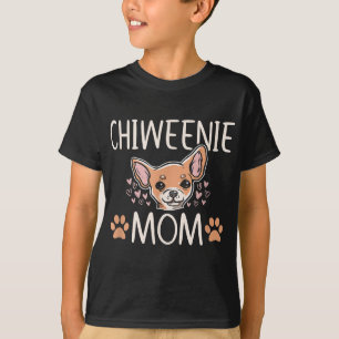 Chiweenie mamma chihuahua söt hundägare kärlek äls t shirt