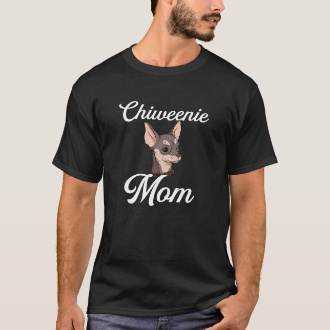 Chiweenie Mamma, Chiweenie T Shirt (Framsida)