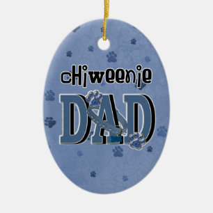 ChiWeenie PAPPA Julgransprydnad Keramik