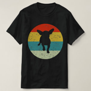 Chiweenie retro vintage silhouette 70s t shirt