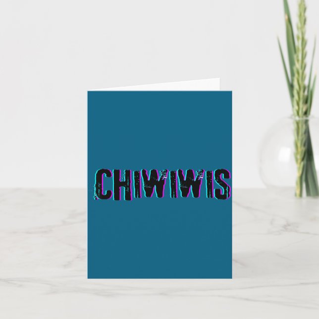 Chiwiwis - Roligt Citat  Kort (Framsida)