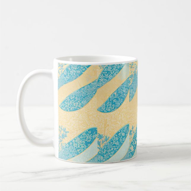 Chiyogami Collage - Floral Harmony Mug Kaffemugg (Vänster)
