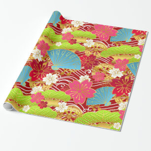 Chiyogami stil Giftwrap Presentpapper