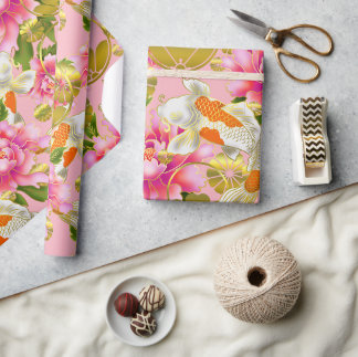Chiyogami Yuzen Washi Stil mönster Wrapping Papper Presentpapper