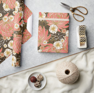 Chiyogami Yuzen Washi Stil mönster Wrapping Papper Presentpapper