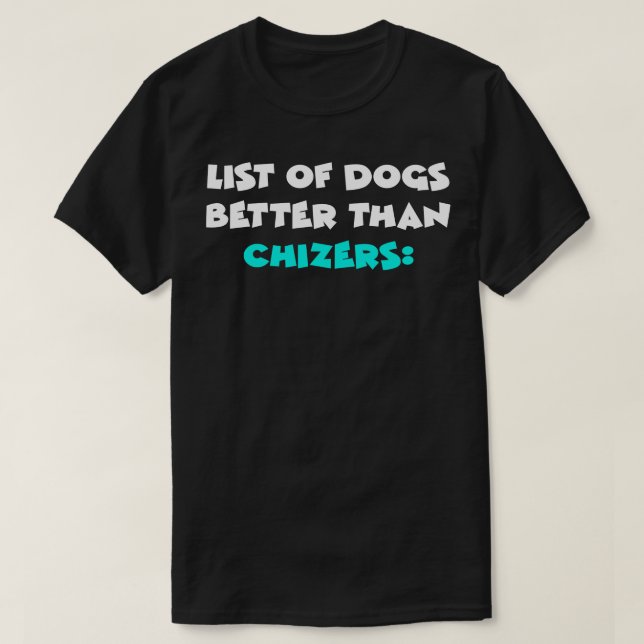 Chizer T Shirt (Design framsida)