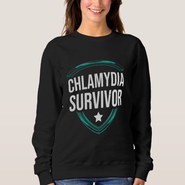 Chlamydia Survivor 1 T Shirt (Framsida)