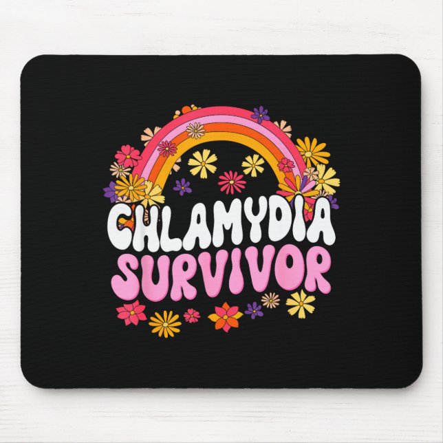 Chlamydia Survivor Funny Graphic  Musmatta (Framsidan)