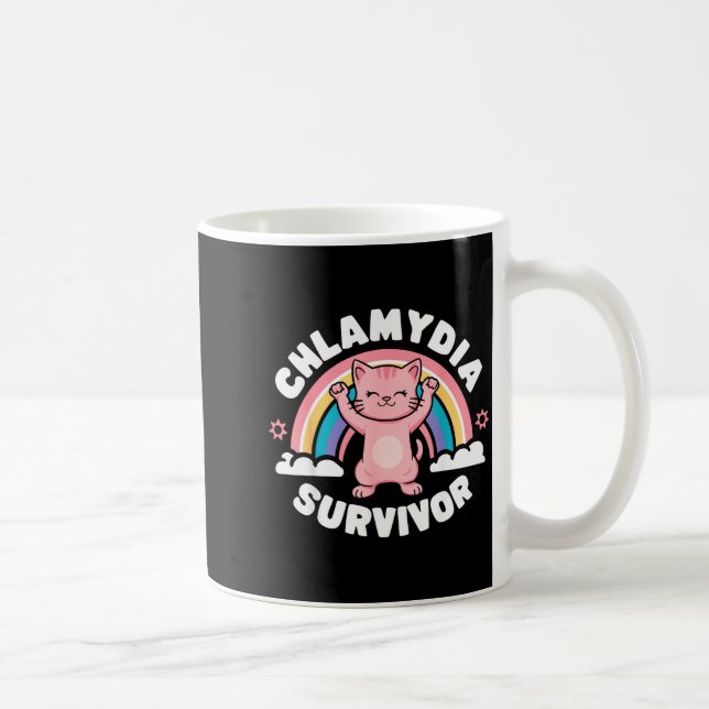 Chlamydia Survivor  Kaffemugg (Höger)