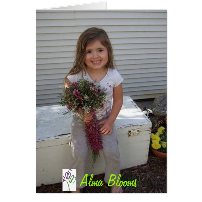 Chloe 1 hälsningskort (Framsidan)