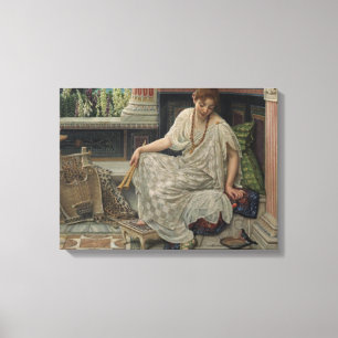 Chloe (av Edward Poynter) Canvastryck