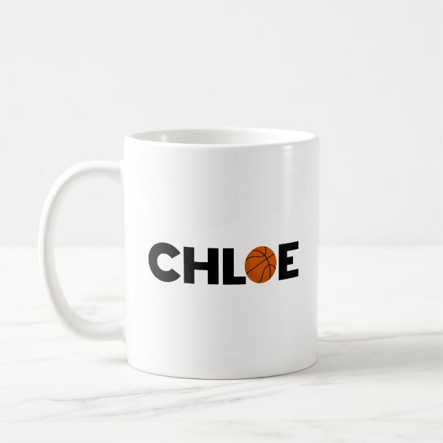 Chloe Basketball Coffee Mugg (Vänster)