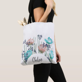 Chloe Blommig Monogram Tygkasse