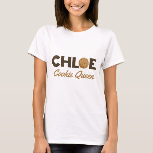 Chloe cookie Queen T Shirt