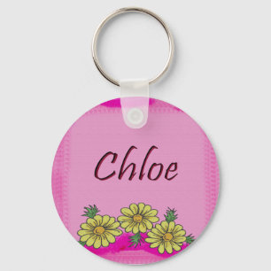 Chloe daisy Keychain Nyckelring