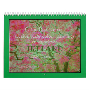 Chloe Dee Noble målar IRLAND med 2026 års kalender