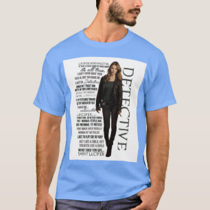 Chloe, detektivern Decker citattecken T Shirt