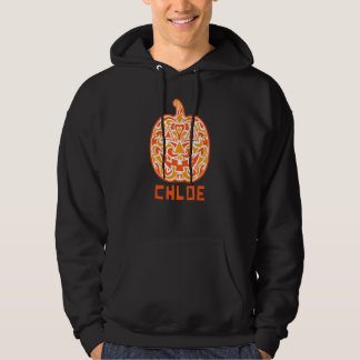 Chloe Halloween Socker Skalle Design Hoodie