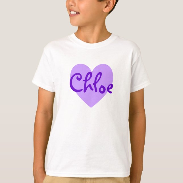 Chloe i Lila Tröja (Framsida)